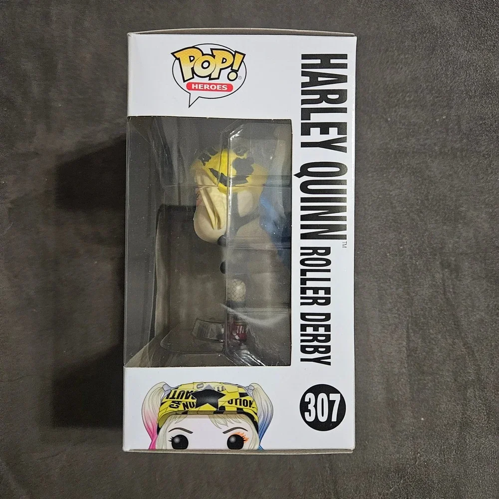 Funko‎ Pop Birds of Prey Harley Quinn Roller Derby 307 Vinyl Figure DC Heroes